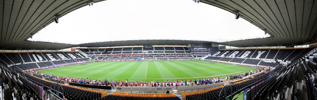 Panoramic view of the iPro Stadium 