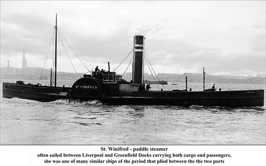 St Winifred Paddle Steamer